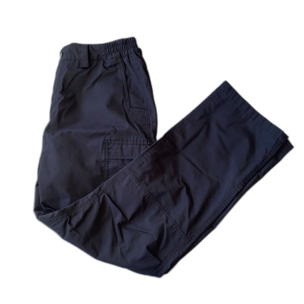 Free Soldier Men’s Black Cargo Pants 36x32 Tactical Outdoor Baggy Streetwear